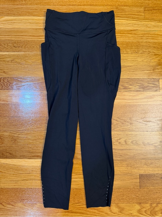 lululemon athletica Pants - Lululemon Fast and Free High-Rise Tight 25" *Pockets Black - Size 6